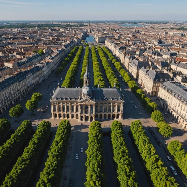 Admirez Bordeaux vue du ciel: Top des clichés aériens époustouflants pris par un drone professionnel